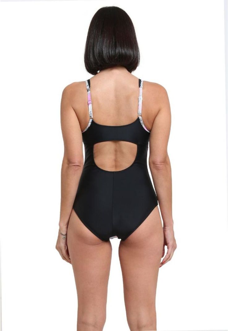 Enterito deportivo reductor estampado lila-1