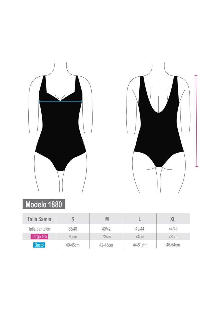 Traje de Baño Deportivo Corte Busto Naranjo con Protección UV Integrada-3