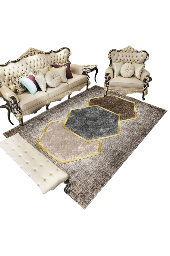 Alfombras Con Diseño 3D Medidas 200 x 240 cm beige