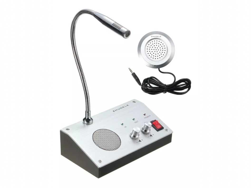 Intercomunicador Microfono Alambrico Citofono Tipo Caja-2