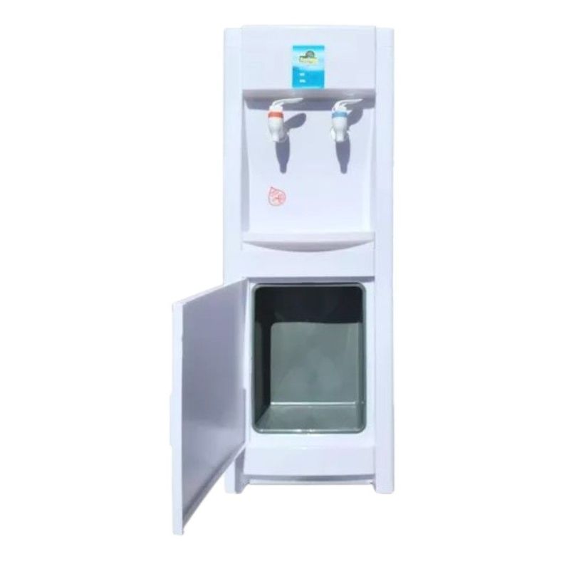 Dispensador Electrico Agua Fría Y Caliente Pedestal Blanco-1