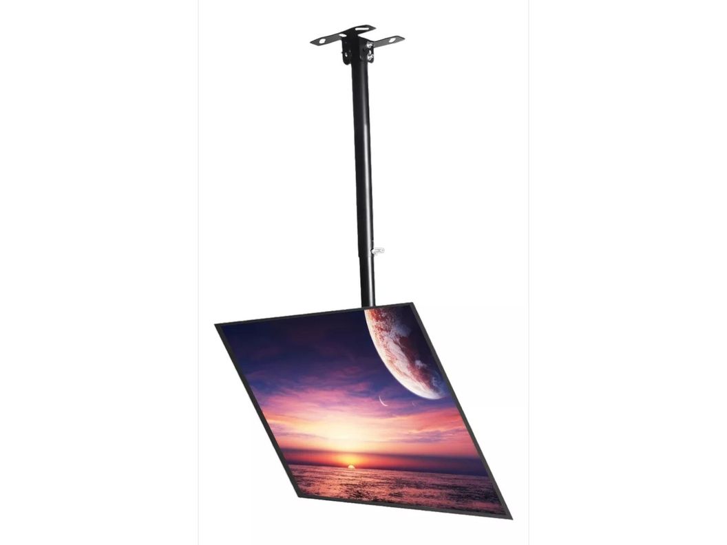 Soporte Tv Techo Pared Ajustable 26 A 65 Color Negro-2
