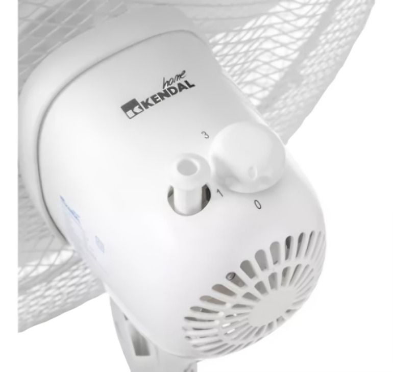 VENTILADOR KENDAL KFX-16P PEDESTAL PLASTICO  BLANCO DE 16 PULGADAS-1