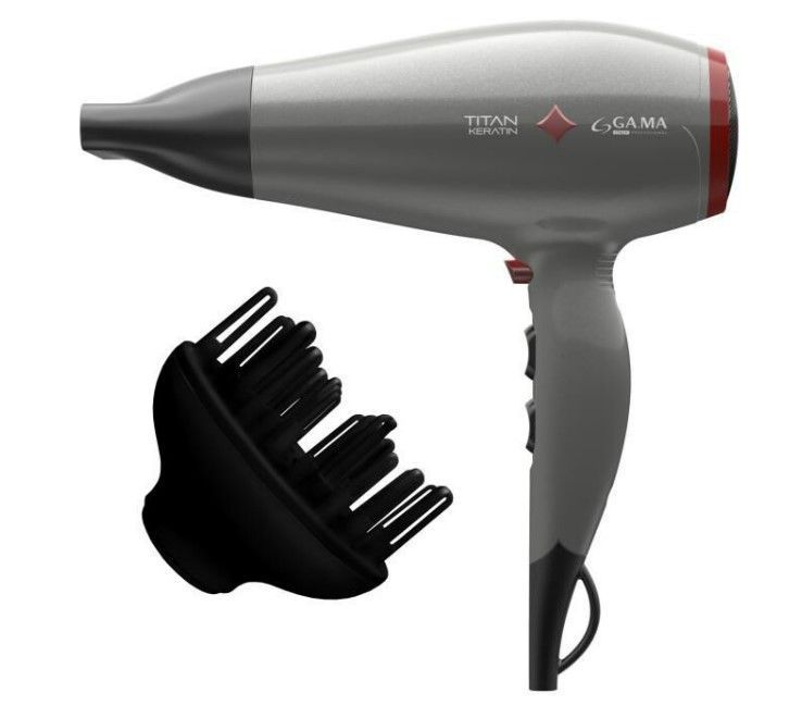 Secador De Pelo Titan Keratin Gris GAMA-1