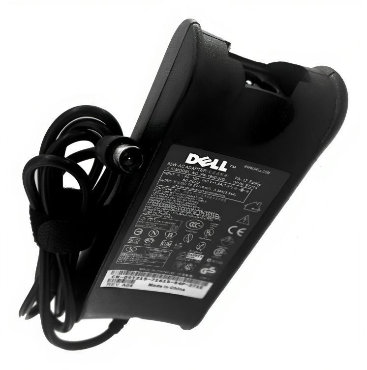CARGADOR NOTEBOOK DELL PA-12 19.5V /3.34A,7,4*5,0MM-1