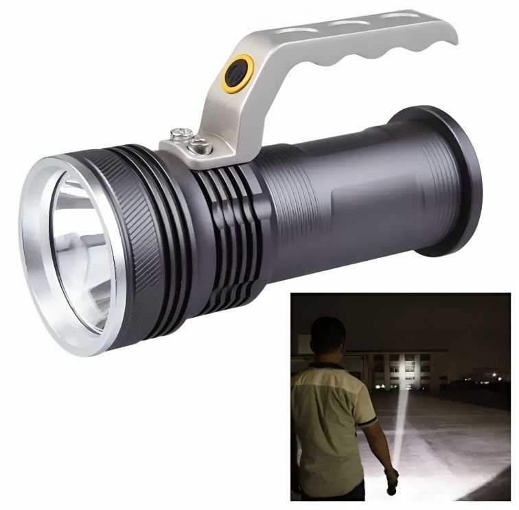 Linterna Led Táctica Recargable Larga Distancia-1