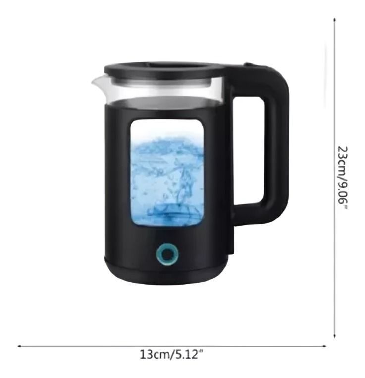  Hervidor De agua Tetera de vidrio  -2