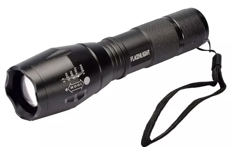 Linterna Tactica Recargable Zoom T6 6000 Lm-1