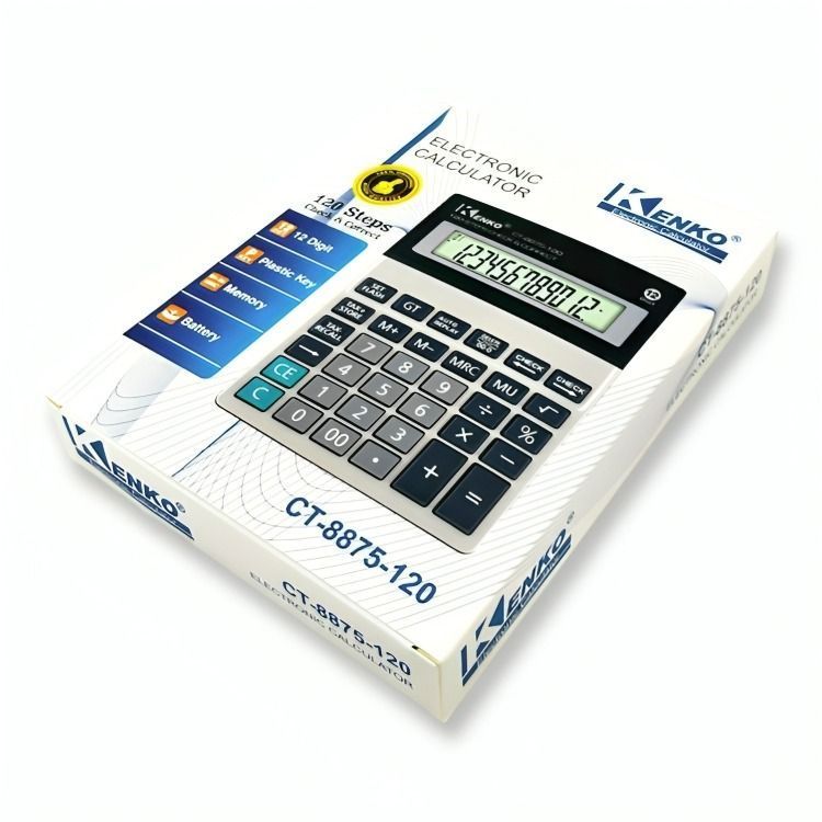 Calculadora electrónica de escritorio kk-8875-12-3
