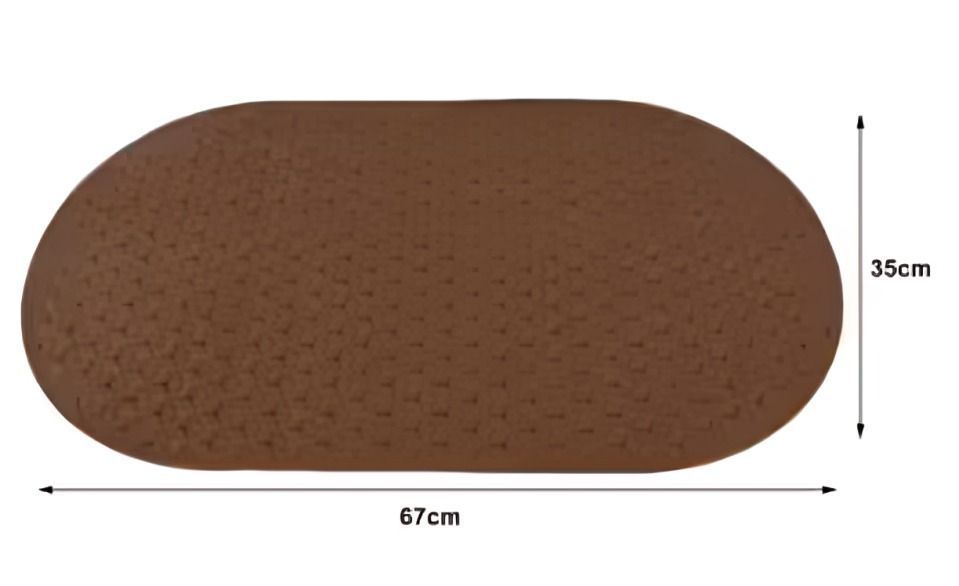 Alfombra Pvc Para El Baño 35x67cm-1
