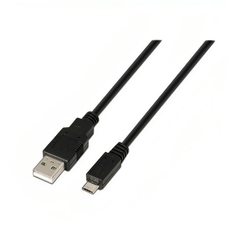 CABLE USB A MICRO USB 2.0. BLACK-1