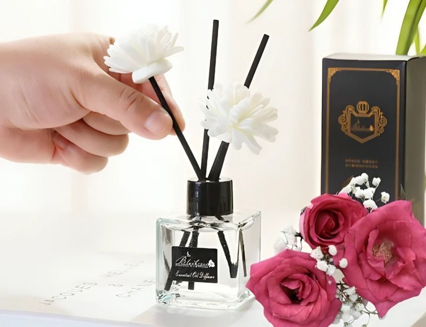 Difusor De Aromas Ambiental Con Varillas Rosa-1