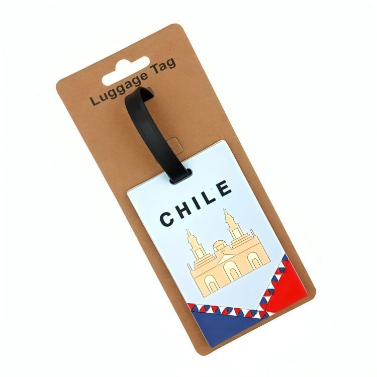Pack 4 Identificador de Maleta Bandera Mapa-2