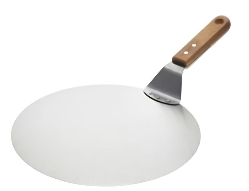Espátula Pala Redonda Para Pizza Acero Inoxidable 30,5cm-0