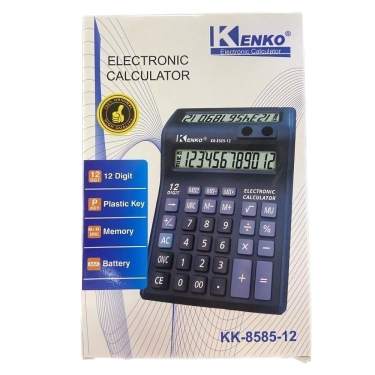 Calculadora electrónica de escritorio kk-8585-12-0