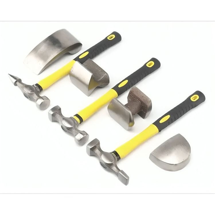 Kit Desabollador Martillo Set 7 Piezas Reparación Carrocería-2