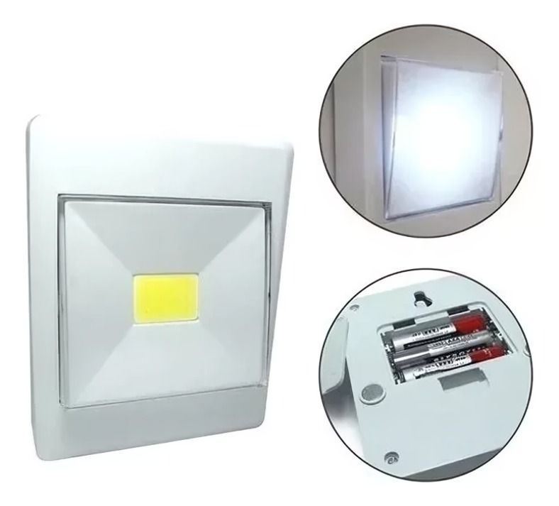 Aplique COB Interruptor Adhesivo y Magnético-1