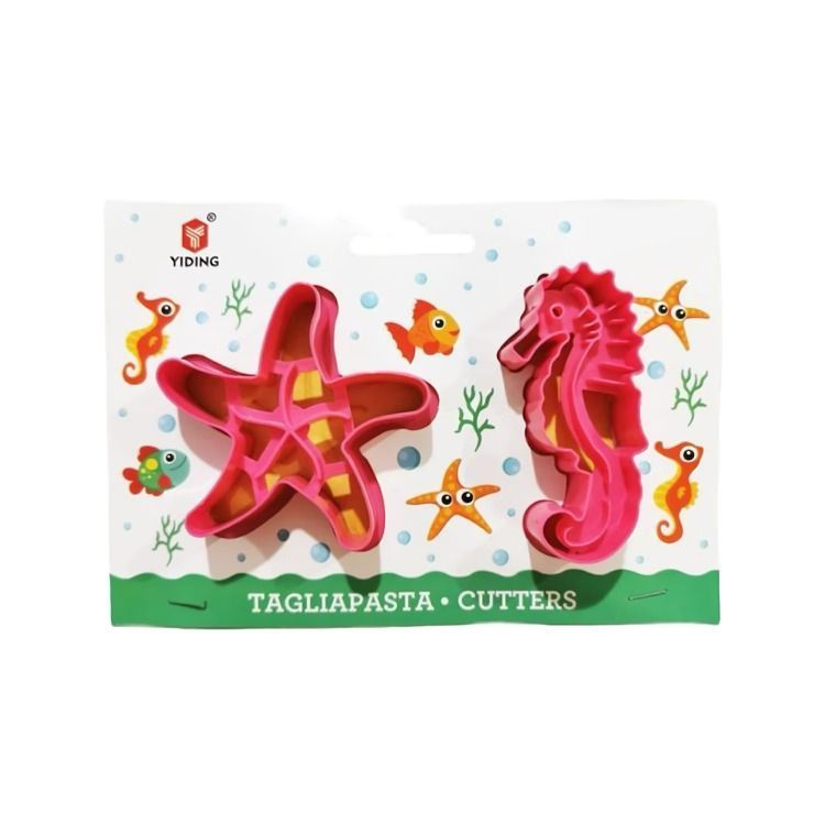 SET 2 PACK MOLDE DE CORTE GALLETAS  MARINO-0