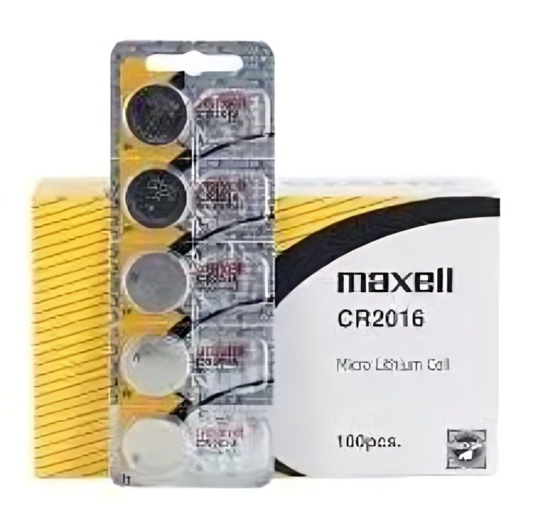 BLISTER 5 PILAS LITIO MAXELL CR2016-1