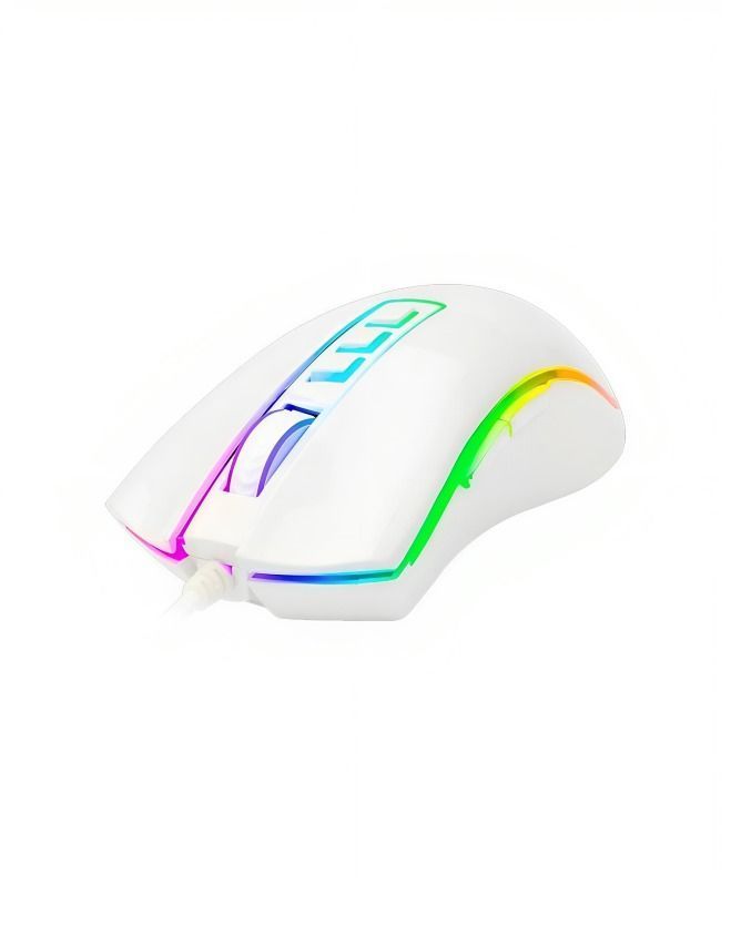 M711W MOUSE ALAMBRICO GAMER RGB COBRA WHITE-2