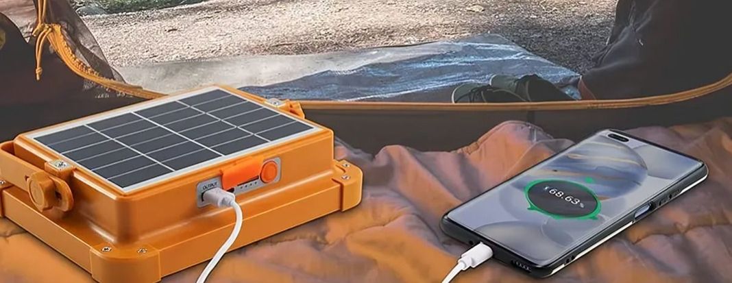 Luz Solar Portátil Led 100w 10000lm Ip66 Luz Emergencia-2