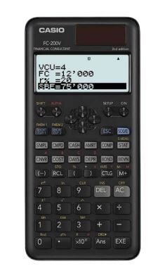 Calculadora Cientifica Financiera Modelo  FC-200V-2-0