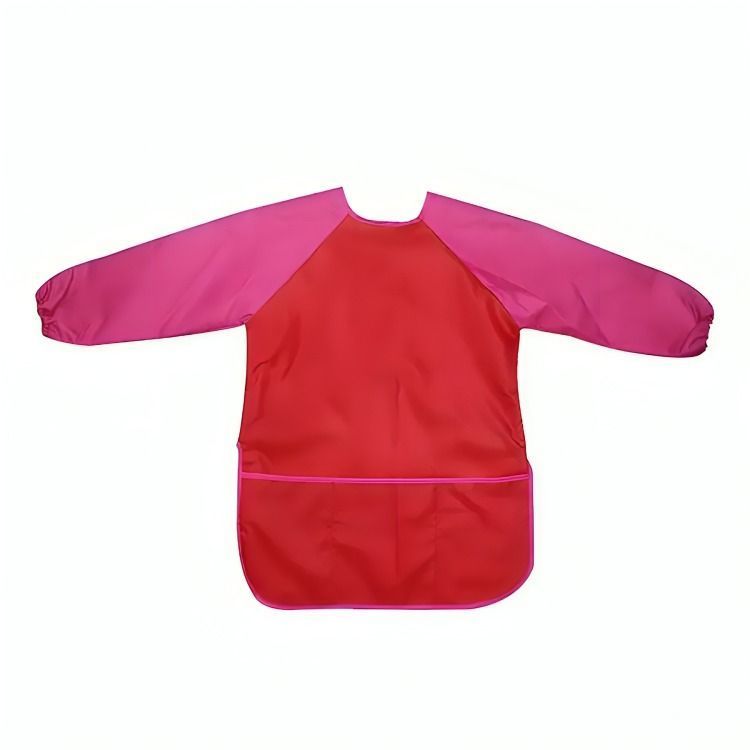 Delantal Pechera Niño Niña Manga Larga Impermeable-1