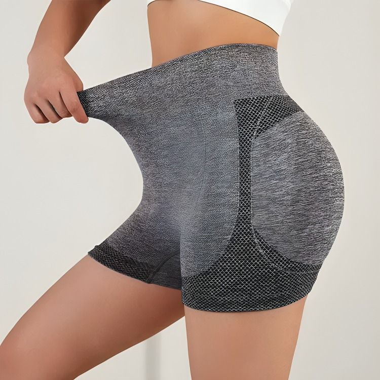 Calza Short Modeladora Push Up Sin Costura Levanta Cola-1