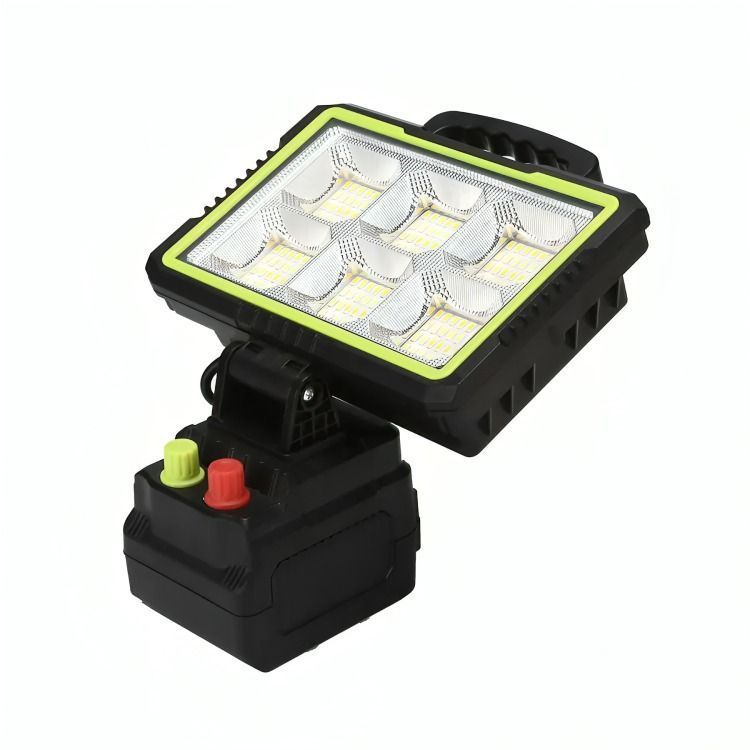 Reflector Proyector Led Solar Portátil De 350w - Panel Solar-2