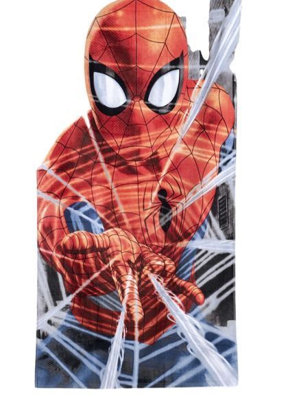TOALLA PLAYA ALGODON 70X140 SPIDERMAN SALTO-0