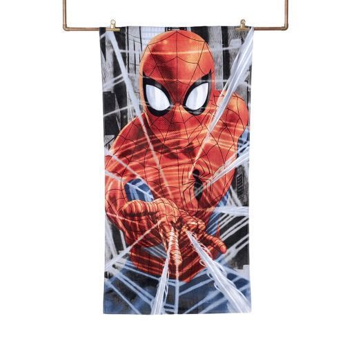 TOALLA PLAYA ALGODON 70X140 SPIDERMAN SALTO-1