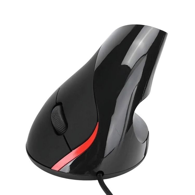 Mouse Óptico Usb Vertical Ergonómico alambrico-0