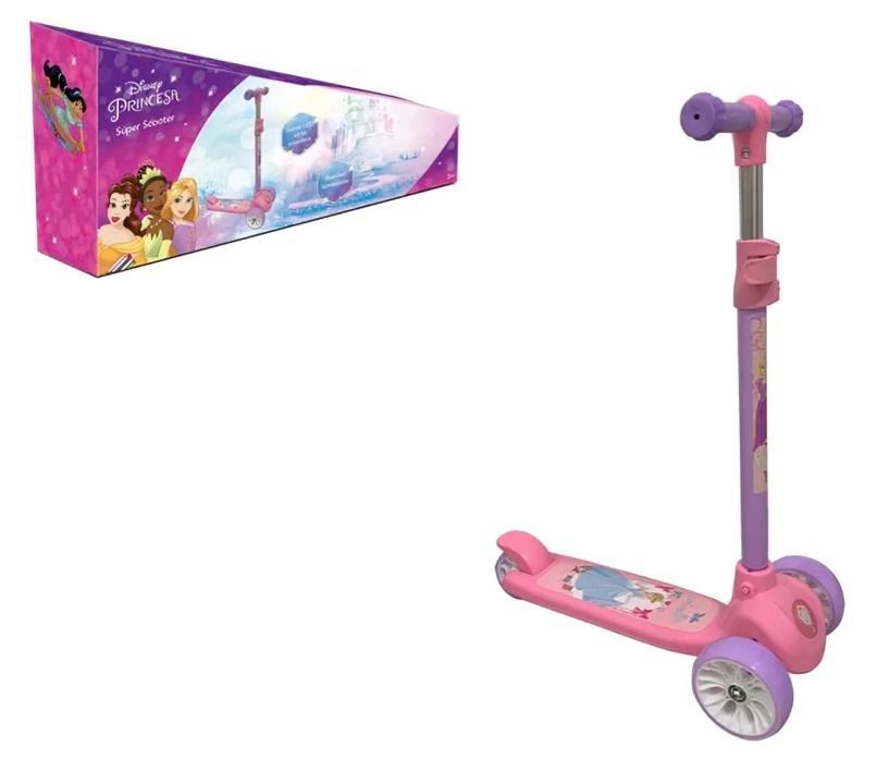 TRISCOOTER CON LUCES LED DISNEY PRINCESAS-2
