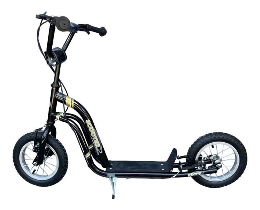 SCOOTER BICICLETA ARO 12 NEGRO-0
