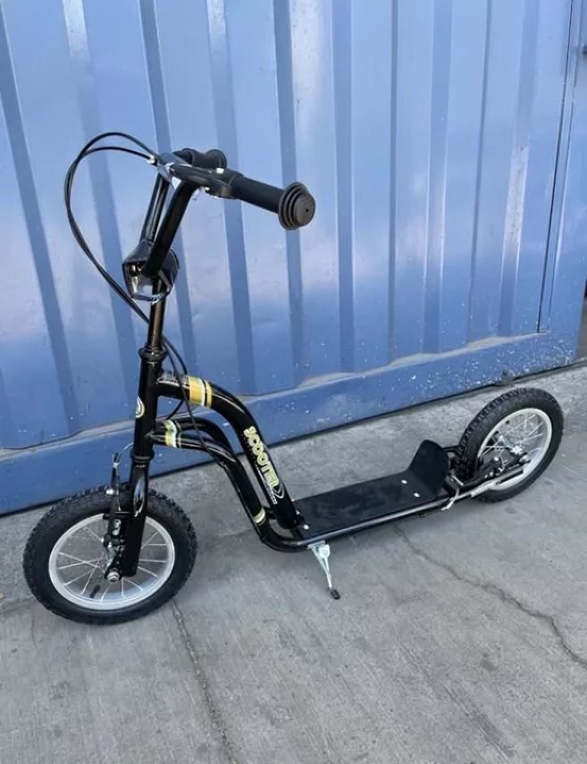 SCOOTER BICICLETA ARO 12 NEGRO-2