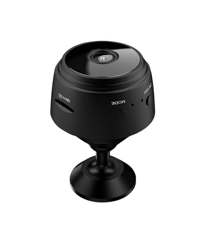 CAMARA MINI ESPIA WIFI REDONDA  CON IMAN USB RECARGABLE -0