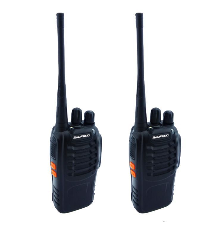 RADIO HANDY PORTATIL SET X 2 PCS RECARGABLE BAOFENG MOD.BF-888S FULL-1