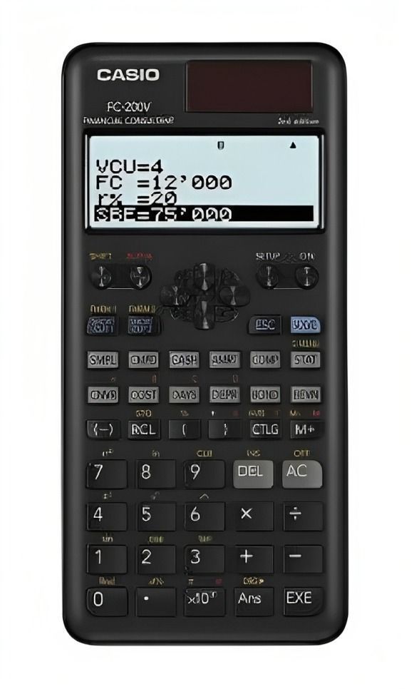 Calculadora Cientifica Financiera  Modelo FC-100V-1