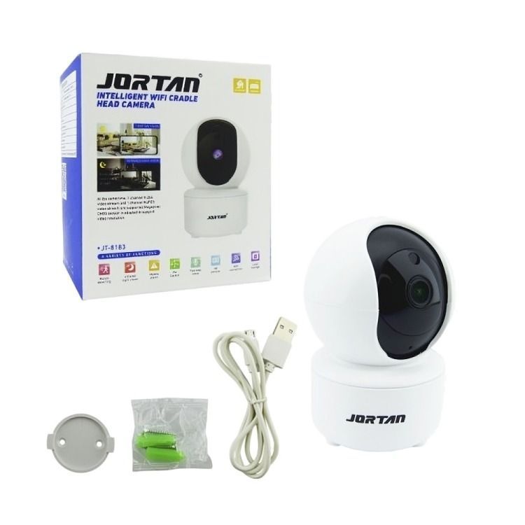 CAMARA DE VIGILANCIA IP WIFI MARCA JORTAN MODELO 8183-3