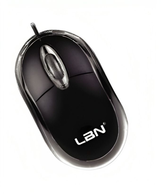 Mouse LBN Con cable  Luz y Sensor Optico-0