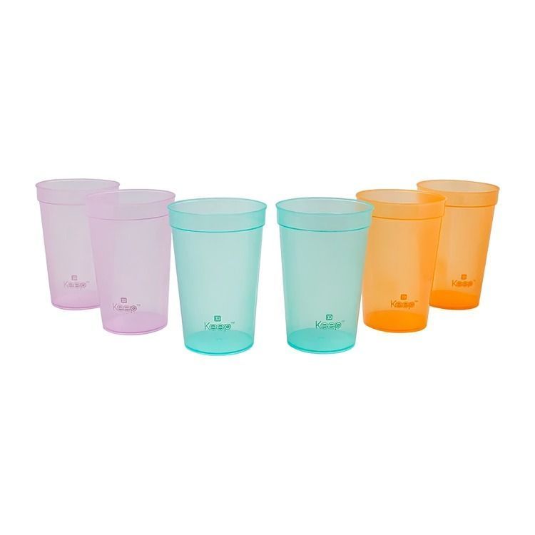 SET 6 VASOS PLASTICOS KEEP 500 ML-2