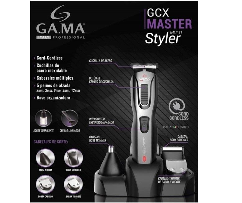 CORTADORA DE PELO GAMA GCXMASTER-6