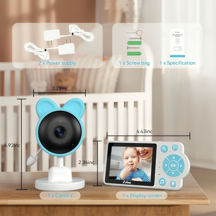 Cámara Baby Video Monitor Bebés-3