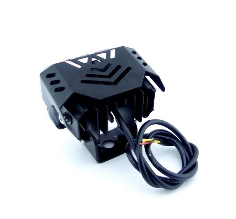 NEBLINERO LED PARA MOTO MINI 2 LED CUADRADO DUO COLOR 12/24V SET X 2 PCS -1