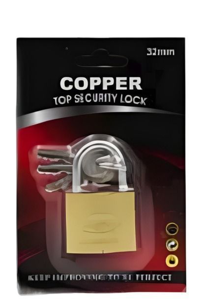 CANDADO 32MM COPPER-0