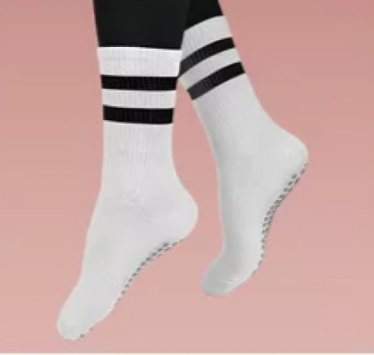 Calcetines Antideslizantes Yoga Pilates Aptitud Set 2 Pares-2