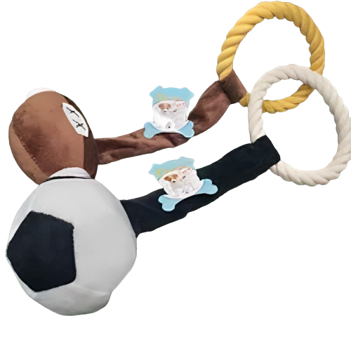 Juguete para mascota.  Pelota con sonido.-0