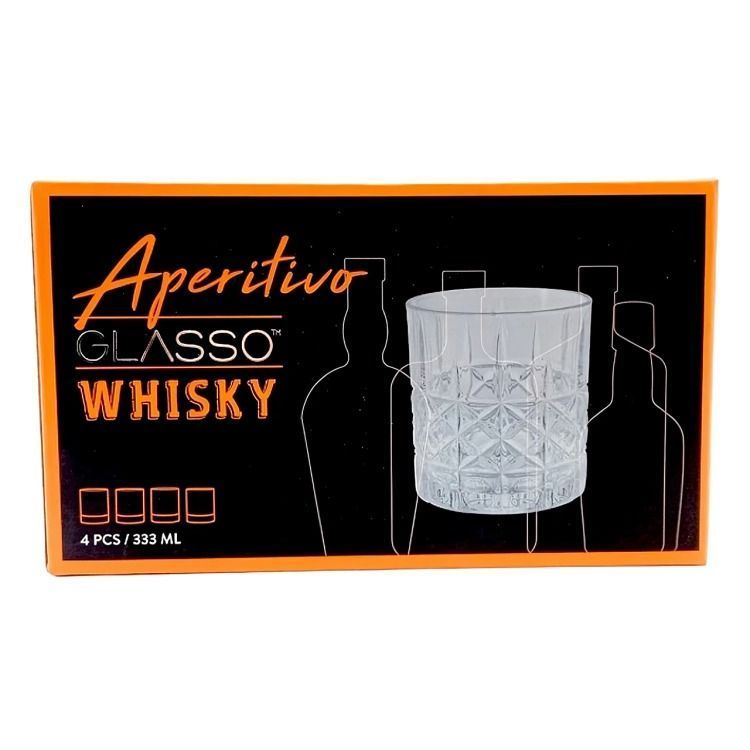 SET 4 VASOS WHISKY VINTAGE GLASSO-2