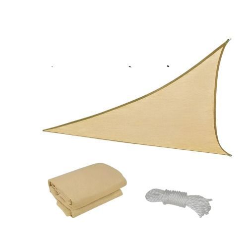 Carpa Lona / Vela Malla Sombra Triangular 3.5mx3.5mx3.5m-0