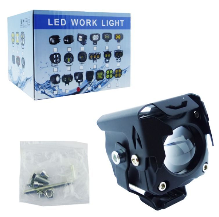 NEBLINERO LED PARA MOTO OJO DE ANGEL DUO COLOR 12/24V SET X 1 PCS-3